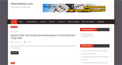 Desktop Screenshot of informasikan.com